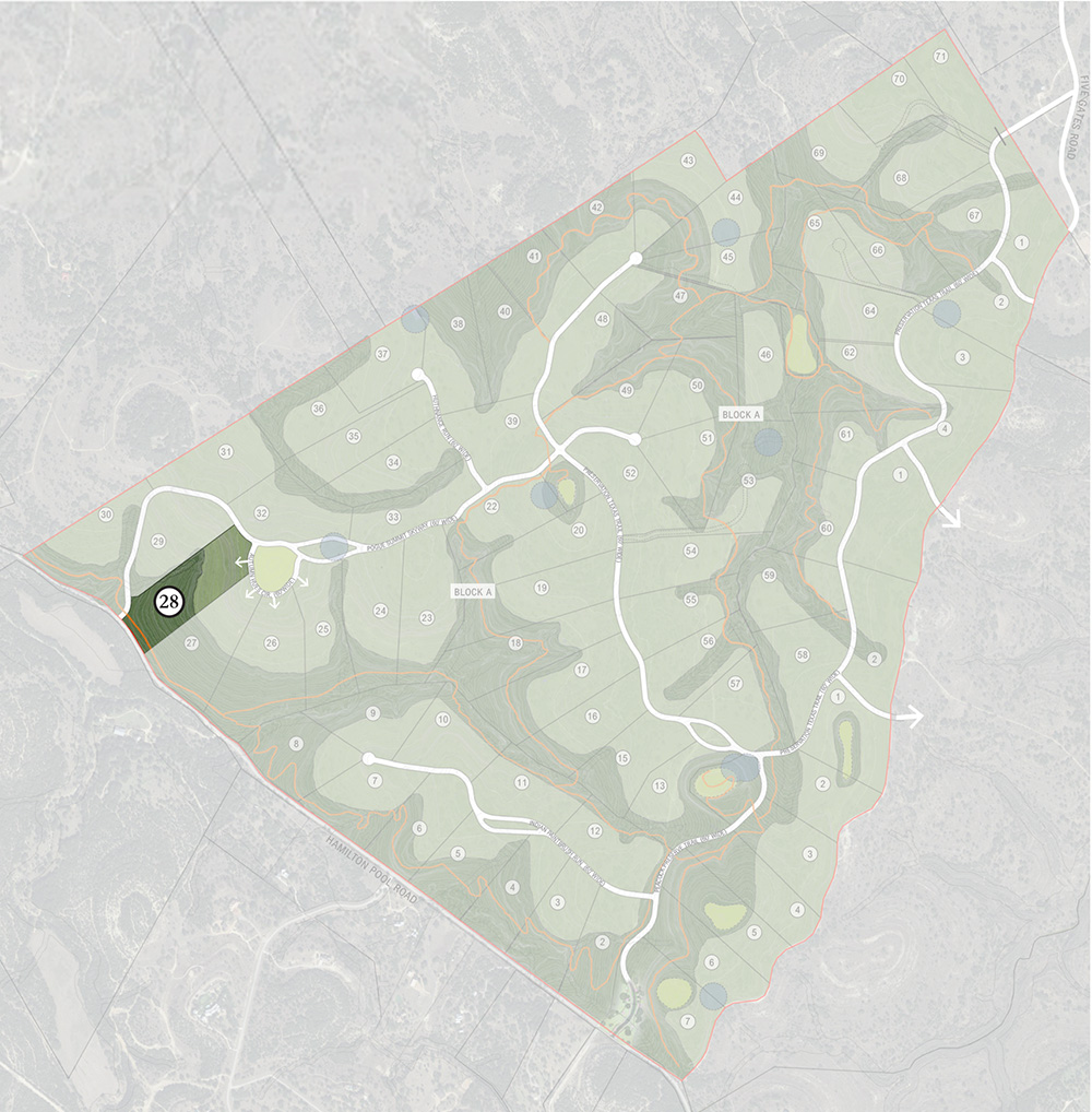 Homesite 28 Map Highlight Image
